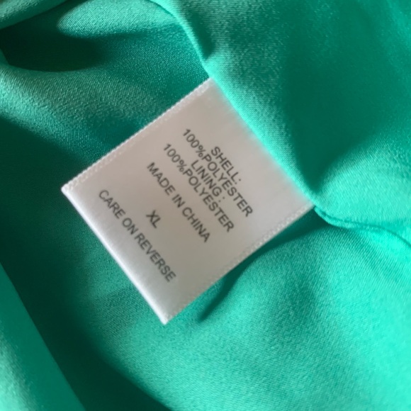 New Danielle Union women’s dress pleated colorful flowy loose size XL retro - Picture 12 of 16